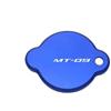 RZJYQVAG Coperchio Del Tappo Radiatore In Alluminio Per Yamaha MT09 2014 2015 2016 2017 2018 2019 2020 Serbatoio Dell'acqua Parti E Accessori Motociclo