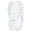 OFFCURVE Custodia Chiavi Trasparente Cover Chiave, Guscio Chiave Copri Chiavi Auto Telecomando per Peugeot 208 307 308 407 508 2008 3008 5008 Traveller Citroen C3 C4 C4L C5 DS6 Picasso Ople