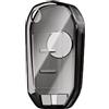 OFFCURVE Custodia Chiavi Trasparente Cover Chiave, Guscio Chiave Copri Chiavi Auto Telecomando per Peugeot 208 307 308 407 508 2008 3008 5008 Traveller Citroen C3 C4 C4L C5 DS6 Picasso Ople