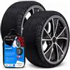 Esselle Parts Coppia Calze Da Neve Per Pneumatici 175/65 R17 OMOLOGATE Certificato EN 16662-1 Autocentranti