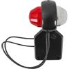 HORPOL LD 368/P Luce di Posizione Sospesa a LED Bianca Rossa Anteriore e Posteriore Destra 12V 24V Braccio Gomma per Rimorchio Camion Macchine Agricole Carrello 44x99mm