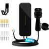 LEFANEV Ricarica Auto Elettrica, 7KW Tipo 2 Cavo Ricarica EV[32A | Monofase | 6m], IP66 Wallbox Caricabatteria per Veicolo Elettrico Compatibile con Model 3,BMW i3 e Altri EV/PHEV