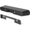 Yibracki Supporto per soundbar Sonos Ray, supporto da parete per soundbar Sonos Ray, staffa di montaggio a parete per Sonos Ray, staffa di montaggio per Sonos Ray Sound Bar staffe per montaggio sotto TV (nero)