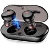 ASDRTB Bluetooth 5.3 Headphones Mini Wireless Headphones In Ear with ENC Noise Cancelling Mic, 42H Bluetooth Earbuds with HiFi Stereo Bluetooth Earphones IP7 Waterproof