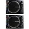 Reloop RP-8000 MK2 Coppia Giradischi Dj con integrazione Serato DJ Pro, Black