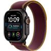 Apple Watch Ultra 4 GPS + Cellular, Cassa 49 mm in titanio nero con Trail Loop b