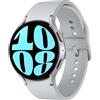 Samsung Smartwatch Samsung Galaxy Watch6 R940 44mm Argento (no samsung pay) [SM-R940NZSAEUE]
