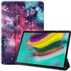FanTing Samsung Galaxy Tab S5e Cover, Ultrasottile Custodia in Pelle PU, con Stand per Samsung Galaxy Tab S5e -Galassia