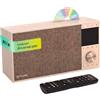 Pure Evoke Home II Sistema HiFi Stereo Radio Internet Lettore CD Betulla | Radio Internet, DAB+/FM, lettore CD, Bluetooth 5.3, streaming WiFi, audio stereo 80 W, cabinet in vero legno e 150