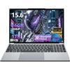 BENIRROS 15,6 pollici PC Portatile - Win 11 Notebook 16GB RAM 1TB SSD Laptop Celeron N5100 grafica UHD Computer Portatile Schermo IPS FHD 1920*1080 tastiera numerico retroilluminata/Touch ID -WiFi5/HDMI