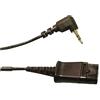PLT Cavo connettore Poly da 2,5 mm a QD, compatibile con cuffie, trasmissione audio resistente, ideale per telefonia professionale e comunicazioni in ufficio