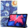 FTRONGRT Cover per Lenovo Tab P11 Cover, Ultrasottile Custodia in Pelle PU, con Stand per Lenovo Tab P11 -Cielo Stellato