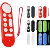 Generic Custodie protettive in silicone per telecomando Google TV Streamer 4K TV 2024 per Google GY3LE Custodia protettiva per telecomando (nero)