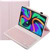 ORVANZA Custodia per tastiera Lenovo Idea Tab 11 2025 e Tab K11 Gen 2, tastiera wireless magnetica staccabile con supporto, pelle PU di alta qualità, ricarica di tipo C