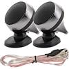 Generic 2pcs Universale Auto Tweeter Altoparlante 150 W 4Ohm Audio Seta Film Modifica Alto-passo Modifica Non distruttiva Ad Alta Efficienza Dome Built-in Crossover Installazione Istantanea per Tutti i