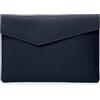 HinZann 15 15,6 16 Pollici Custodia PC Portatile per MacBook Air/Pro | Borsa Porta Pc Leggera in Pelle per MacBook Air 15 Pollici/Pro 16 Pollici M5 M4 M3 M2 M1/ HP Dell ASUS Lenovo, Blu