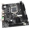 Vroomoto Scheda Madre Desktop Scheda Madre di LGA 1155 Micro ATX DDR3 M.2 NVMe NGFF 6 USB 2.0 VGA PCIe X16 16 GB Max con LAN 100 Mbps per I3 I5 I7 Pentium Celeron