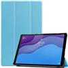 FTRONGRT Cover per Lenovo Tab M10 HD Gen 2 Cover, Ultrasottile Custodia in Pelle PU, con Stand per Lenovo Tab M10 HD Gen 2 -Cielo Blu