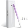 XIRON Penna per Apple iPad 2026-2018, ricarica rapida per iPad A16 11/10-6a generazione, Air M4 M3 M2 11/13/5-3 Gen, Pro M5 11/13/12.9, Mini A17 Pro/6/5, sensibilità di inclinazione/Palm Rejection