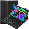 ORVANZA Custodia con tastiera per Galaxy Tab S10 Lite/S10 FE/S9 FE/S9 5G, tastiera wireless magnetica staccabile con supporto, pelle PU di alta qualità, ricarica di tipo C