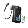 Baseus EnerFill FT31 Power Bank 10000 mAh 45W con Cavo USB-C Integrato, Batteria Esterna Ricarica Veloce per Viaggi, Compatibile iPhone 18 Pro/17, Samsung S26/S25, Apple Watch Serie 12/SE 3
