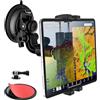 woleyi Supporto tablet aereo auto con ventosa forte [grande ventosa a vuoto] supporto tablet pilota parabrezza vetro per iPad, Galaxy Tab, Z Fold, Fire, Telefono, Fotocamera, 4-13 pollici