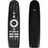 IOOIQQ Telecomando per Smart Tech TV modello 43QH02V, 32HH01K,55QG06K,40FH01K,55UH02K,40FV02V,24HH01V,40FV02V, 32HV02V