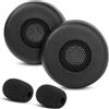 YunYiYi HSC040W Evolve 75 UC Ear Cushion Ricambio Compatibile con Jabra Evolve 75 UC Cuffie Bluetooth Wireless Cuffie Ear Cover/Earpad/Ear Cups