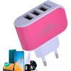 Générique Caricatore multiporta USB, caricatore a ricarica rapida stazione di | 3 blocchi di ricarica USB per smartphone tavolo