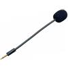 YPBEW Microfono da gioco staccabile con cancellazione del rumore microfono da 3,5 mm per cuffie Electra/Kaira Jack omnidirezionale placcato oro da 3,5 mm