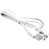 YSJJZRL 1M DC 3.5x1.35mm tto Cavo di alimentazione USB Dritto/90 gradi da USB a DC Power Tip Jack Cord (3,5 * 1,35 mm 90 gradi-bianco)