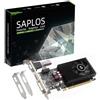 SAPLOS Scheda grafica GT 730, 4GB, DDR3, 128 bit, VGA/DVI-D/HDMI, scheda video per PC da gioco, GPU per computer desktop, risparmiare spazio