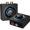 1Mii Trasmettitore e Ricevitore Audio Wireless per TV (1 TX + 1 RX) | Adattatore Audio Wireless con RCA/AUX, Bassa Latenza 25 ms, Portata 80 m per TV, Soundbar, Altoparlanti, Amplificatori