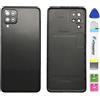 iYAiYO Cover posteriore compatibile per Samsung Galaxy A12 SM-A125 Coperchio batteria Ricambio cambio