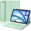 WINCHKING Cover Tastiera per iPad Air 11 M4 2026/M3 2025/M2 2024, Verde chiaro | Custodia con Bluetooth Rimovibile Retroilluminata Tastiera per iPad Air 11 Pollici M4/M3/M2, Italiano QWERTY
