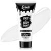Erinde Trucco Bianco per Viso e Corpo da Donna, Alta Coprenza, Trucco in Crema Bianco per Viso, Alta Coprenza, Colore Intenso, Facile da Sfumare, Lavabile, per Halloween, Carnevale e Cosplay