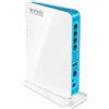 Tenda Router Tenda w568r n900 dual band 3t3r 11n, porta lan 4giga, porta wan 1giga, 1 porta usb per archiviazione e print server, smart in