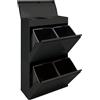 ARREGUI Top CR626-B: Sistema di smistamento rifiuti in acciaio con contenitore di raccolta dotato di coperchio