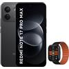 XIAOMI Smartphone Xiaomi Redmi Note 17 Pro Max 5G, 8/512GB, colore nero, con smartwatch incluso