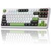 StarTech Tastiera da gaming meccanica - F87 Pro - 87 tasti - Tri-modalità: 2,4 GHz, Bluetooth e USB-C - Illuminazione RGB - Tasti in PBT - Montaggio a guarnizione - Verde