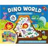 Make Believe Ideas Dino World Sticker Activity Case (Mixed Media Product)