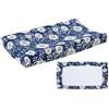 Generic Copertura per fasciatoio, in cotone morbido e traspirante, impermeabile | 81 x 41 x 13 cm, universale, con bordo perimetrale elasticizzato + 90 g di forma ultra leggera, in poliuretano