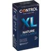 THERAS CONSUMER HEALTH Srl Control Profilattico New Nature 2,0 XL 12 Pezzi - Preservativo extra large per comfort e sicurezza