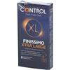 THERAS CONSUMER HEALTH Srl Control Preservativi Finissimo Original XL, ultra-sottili, 6 Pezzi, protezione e comfort.