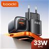 toocki Caricabatterie Toocki C22 Mini 33W GaN USB-C PPS PD3.0 Ricarica Rapida per iPhone 18 17 Samsung S25 Xiaomi Caricatore USB Tipo C per Telefono