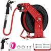 ORTOSUD Avvolgitubo Aria Compressa Retrattile, Tubo Flessibile Ibrido per Aria Compressa 15m, Pressione Max 20,7 bar, Bobina Avvolgitubo Montaggio a Parete/Soffitto, Avvolgitubo da Officina e Garage
