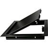 NJVGXJD Coperchio Di Ispezione Magnetico, Sportello Di Servizio Incassato | Bianco, Nero, Grigio, Pesante, Parete/Soffitto Montaggio Incassato, Per Nascondere Tubi, Cavi(Black,25x35cm)