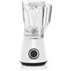 Bosch MMB6141W Frullatore, 1200 W, 4 Lame in Acciaio Inox, Bianco | VitaPower Serie 4, Frullatore, Potente, 30.000 giri/min, Bicchiere in Tritan da 1.5 L, Pulizia semplice, Made in Europe