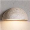 kaixunl Lampada da parete in travertino giallo Illuminazione da parete in stile Wabi-Sabi Lampade Apparecchi di illuminazione moderni Luci Déco per camera da letto Sala da pranzo Cucina Corridoio