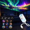 Nawchedo Proiettore di luce notturna 2 in 1 Galaxy Starry Sky, con 13 pellicole di | Proiettore USB a Stelle con Luminosità Regolabile, Mini Proiettore a Luce Galassia per Decorazione del Soffitto della Parete